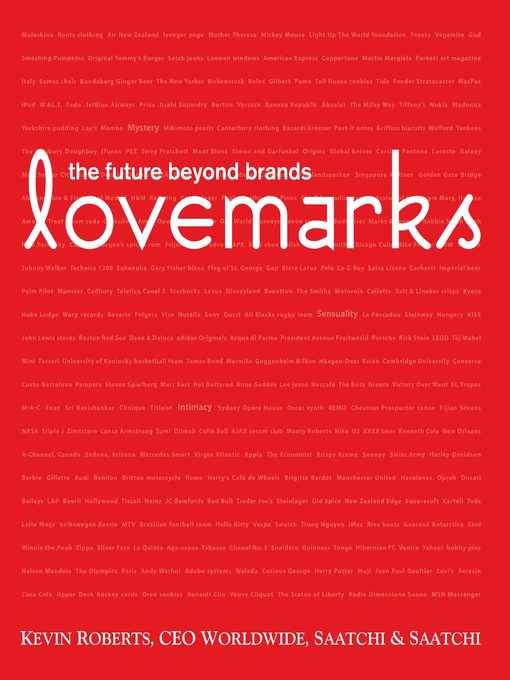Title details for Lovemarks by Kevin Roberts - Available